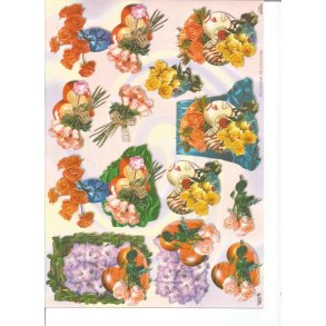 Buketter blandet roser