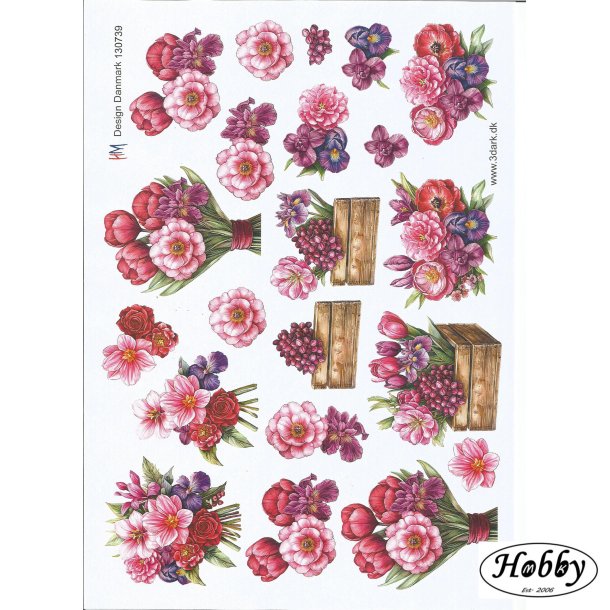 Blomst erbuket med forrsblomster