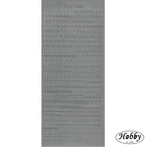 Store/sm� bogstaver &amp; tal