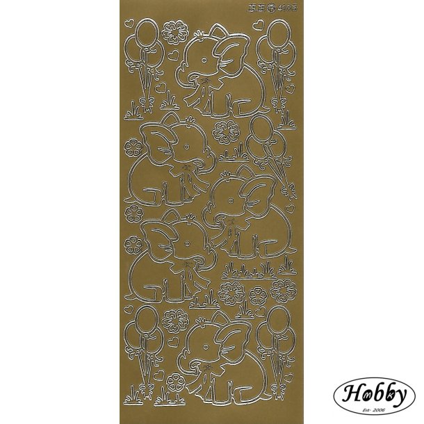 Elefanter med balloner