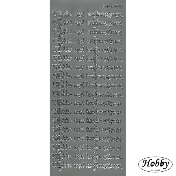 Tillykke med konfirmationen