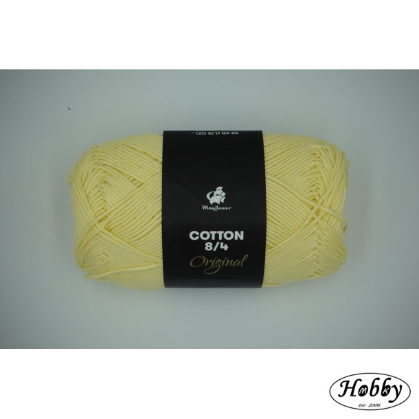 Mayflower Original Bomuldsgarn �ko tex 8/4 lys gul