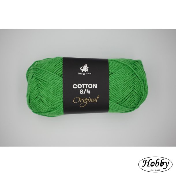 Mayflower Original Bomuldsgarn �ko tex 8/4 gr�sgr�n