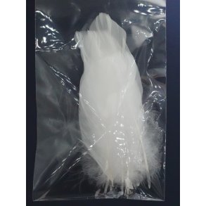 Fjer mix hvid 15 stk.