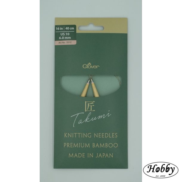 Clover Rundpind Takumi 40cm 6mm