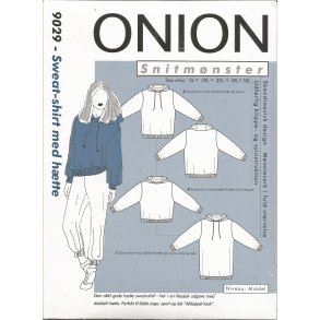 Onion mnster plus strrelse Sweat-shrit m/htte