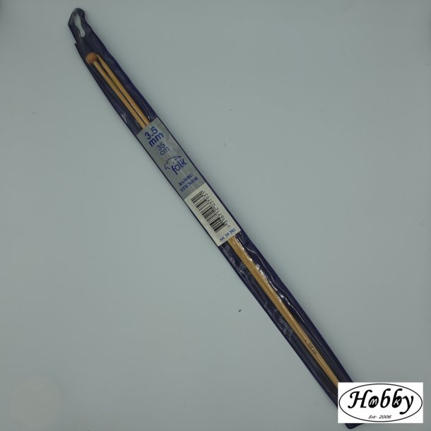 Bambus strikkepinde 3,5mm