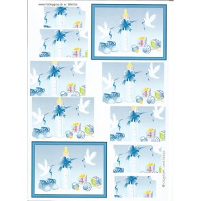 Billede med bl� flaske