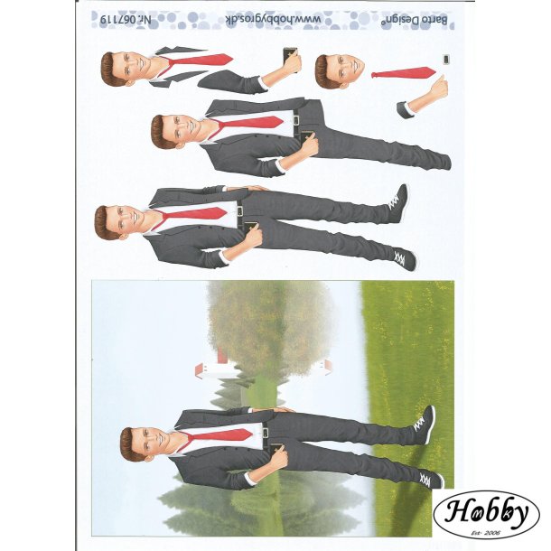 Konfirmand ved s stort