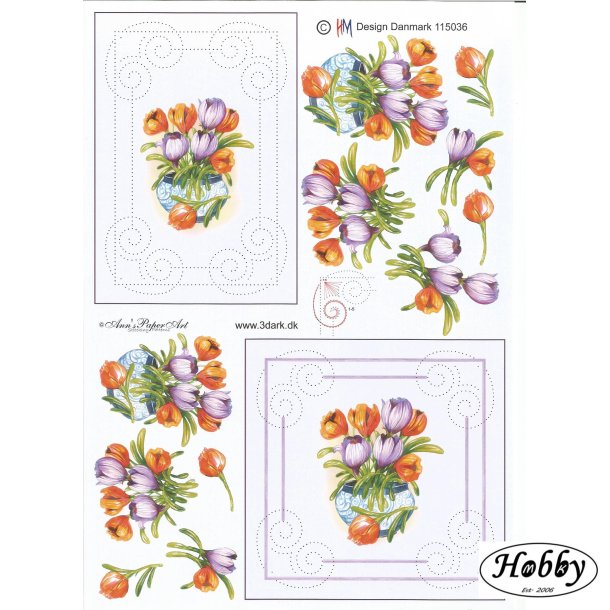 Flere farver tulipaner 