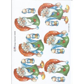 Nissefar med lanterne