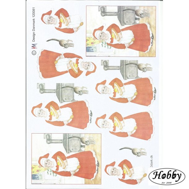 Julemandens kone med grd