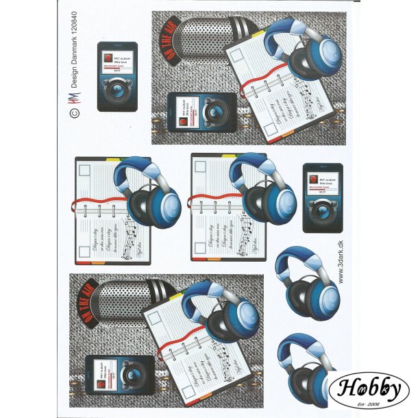 Ipod med bl hrebffer