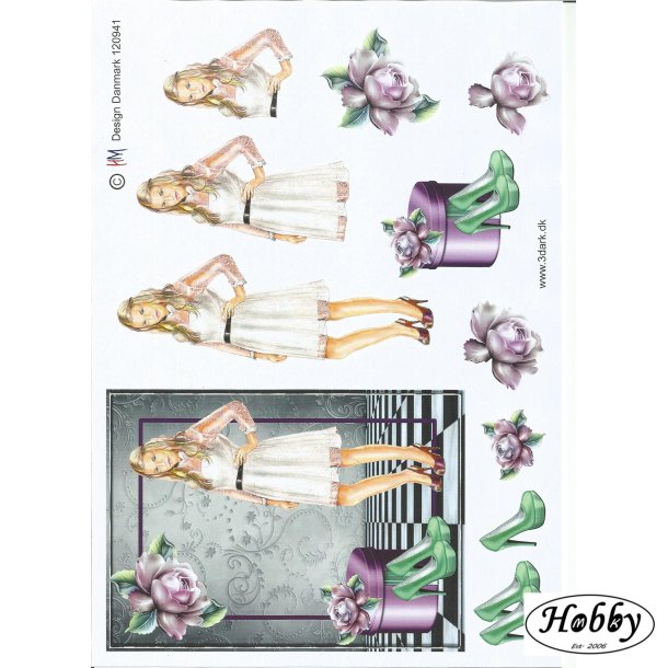 Konfirmation stor pige telegram