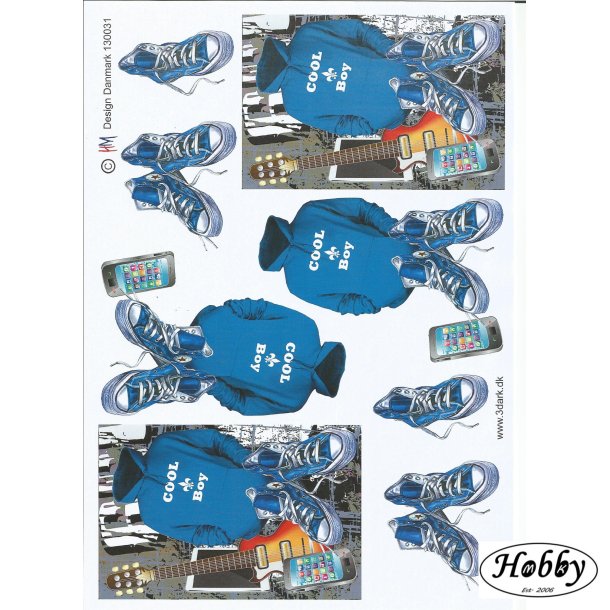 Httetrje sko og guitar