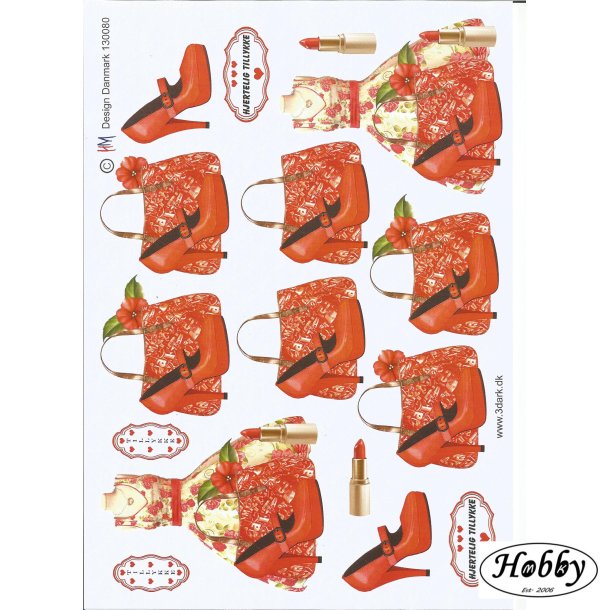 Dametaske Kjole og sko