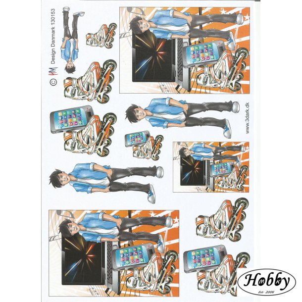 Rulleskjter pc og mobil dreng