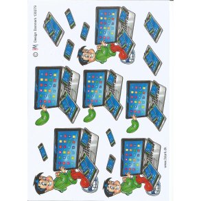 Sej Dreng ved pc skrm