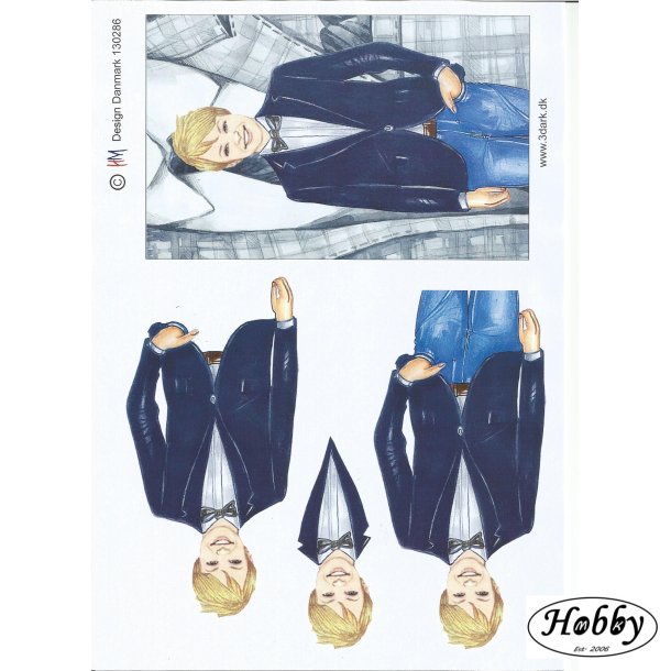 Konfirmations stor dreng telegram