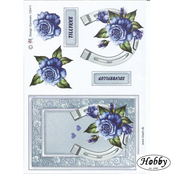 Slvbryllup telegram  hestesko