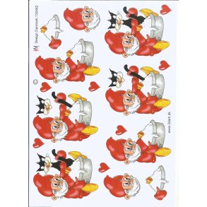 Nissefar med sin julegrd