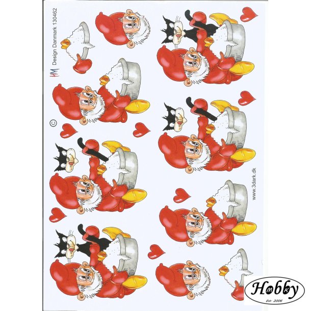 Nissefar med sin julegrd