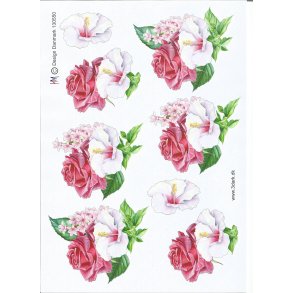 Blomster i rosa farver