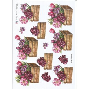 Forrsblomster i kasse