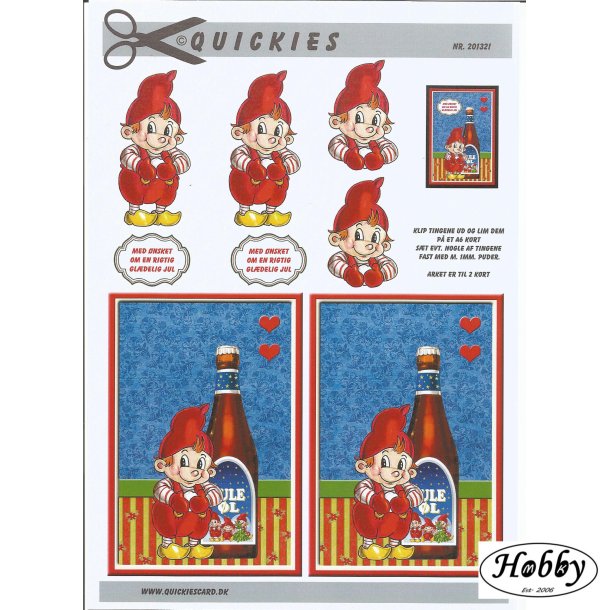 Nisse dreng ved julel