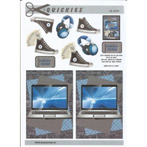 Pc converse penge og hretelefoner til dreng