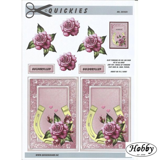 Guldbryllup Hestesko