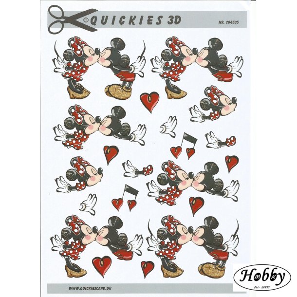 Mickey &amp; Minni der kysser