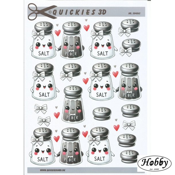Salt og peber s�t som k�rstepar