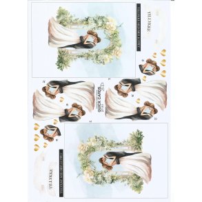 Quick cards Brudepar