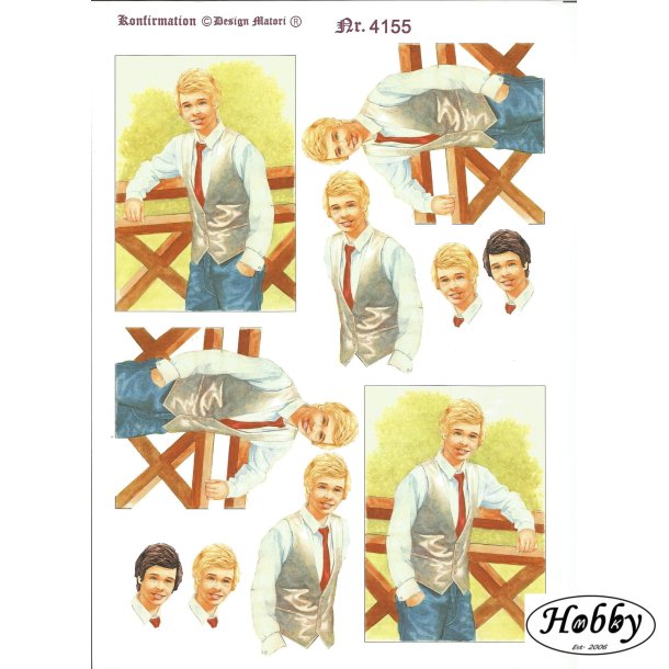 Konfirmand i naturen