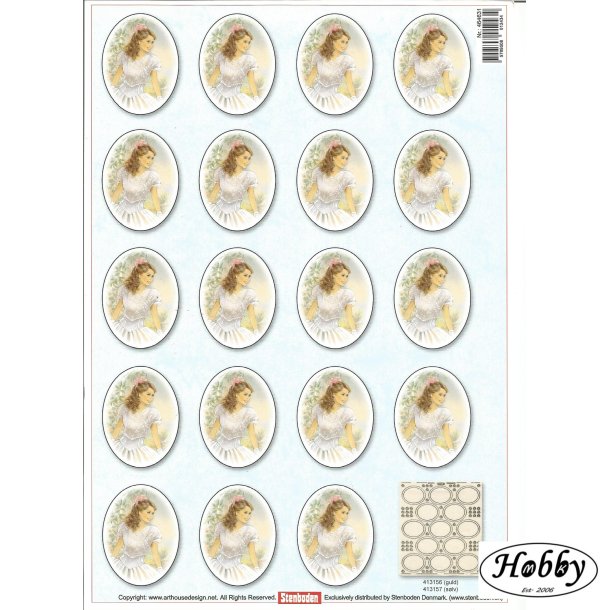 Konfirmandinde bordkort