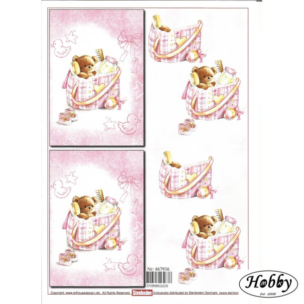 Lyser�d baby taske