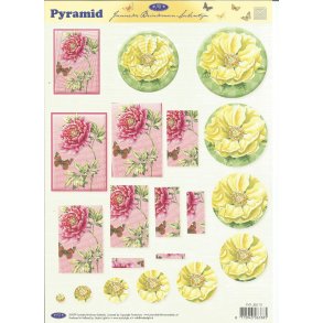 Aflange/ runde blomster