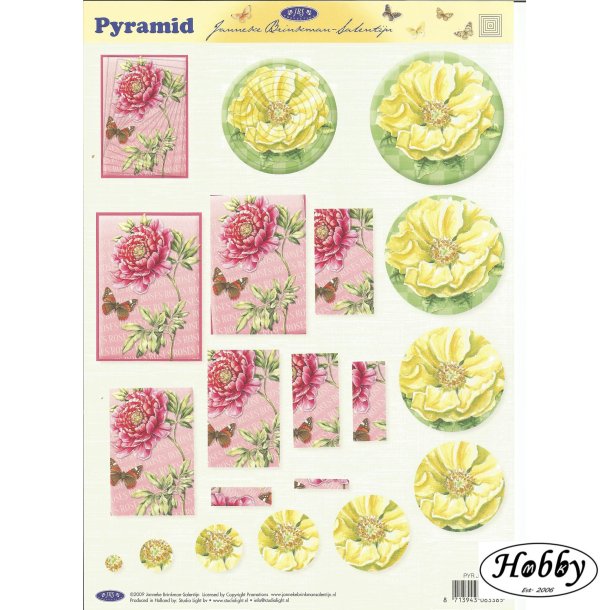 Aflange/ runde blomster