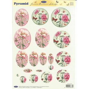 Runde/ ovale blomster