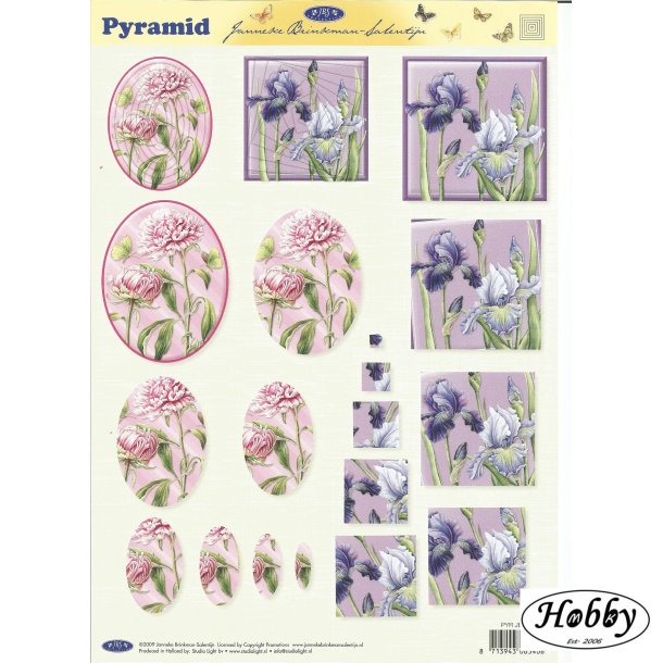 Ovale/ firkantet blomster