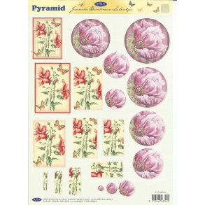 Aflange/ runde blomster