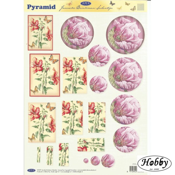 Aflange/ runde blomster