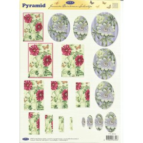 Ovale/ aflange blomster