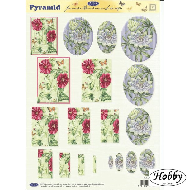 Ovale/ aflange blomster