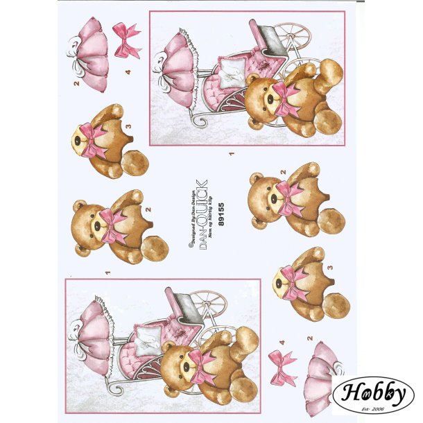 Brrnevogn lyser�d m/ bamse