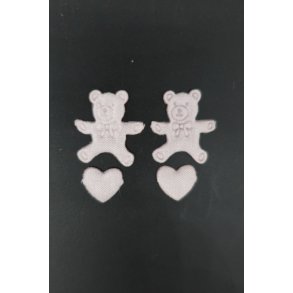 Bamse & hjerte lyserd