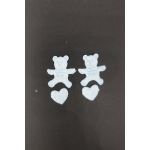 Bamse & hjerte lysebl