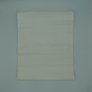 Hvid med sm blomster FQ