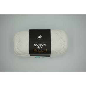 Mayflower Original Bomuldsgarn �ko tex 8/4 Hvid